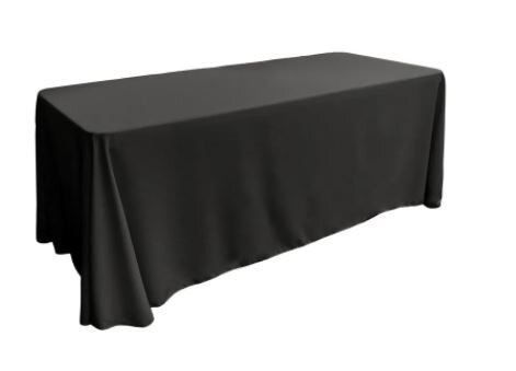Black 90x152 Rec Tablecloths